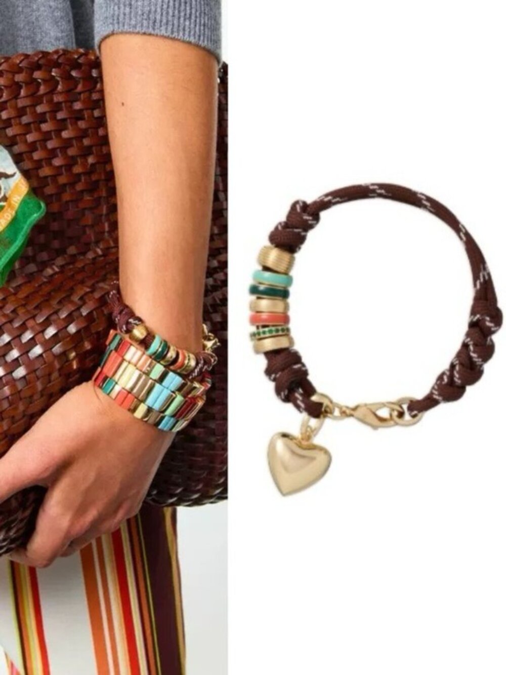 Roxanne Assoulin The Super Size Happy Cord Bracelet